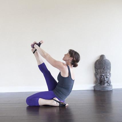 How to Heron Pose