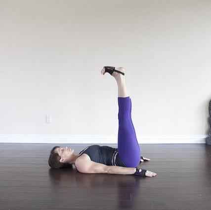 How to Reclined Staff Pose